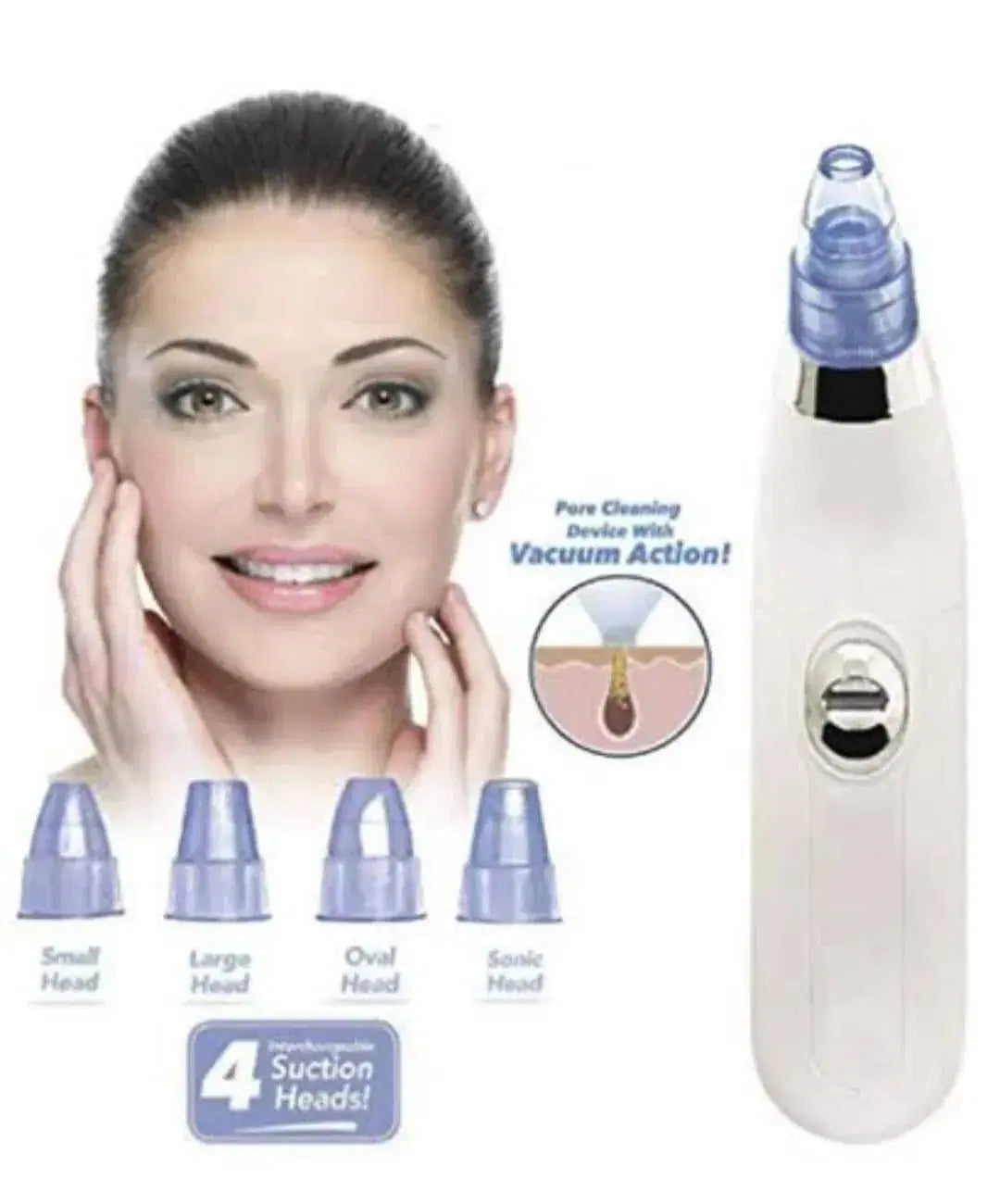 Derma suction- 4 in 1 Blackhead Remover