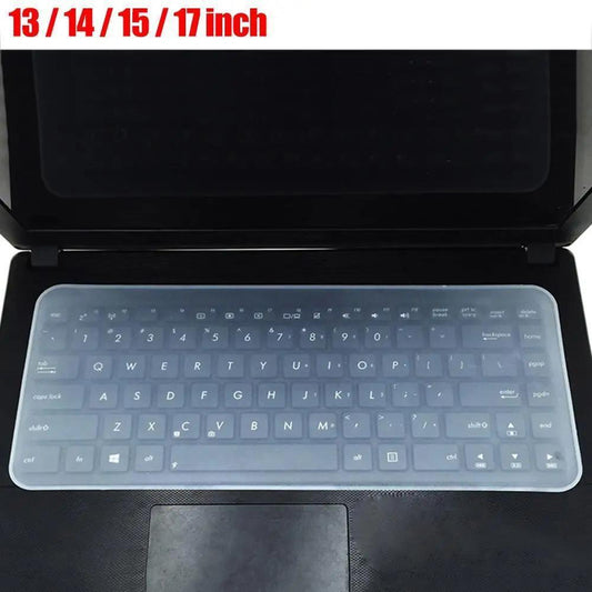 Universal Silicone Keyboard Protector Skin for 13"–17" Laptop