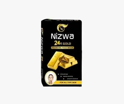 Nizwa - 24 K Gold Foaming Face Wash (Pack Of 3)
